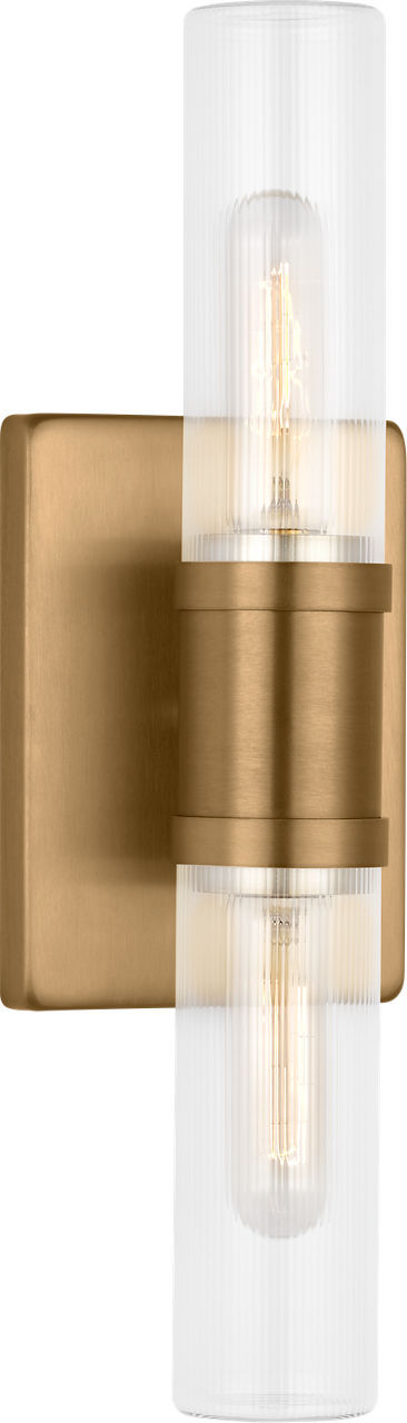 Applique de vanité | Satin Brass | Keaton