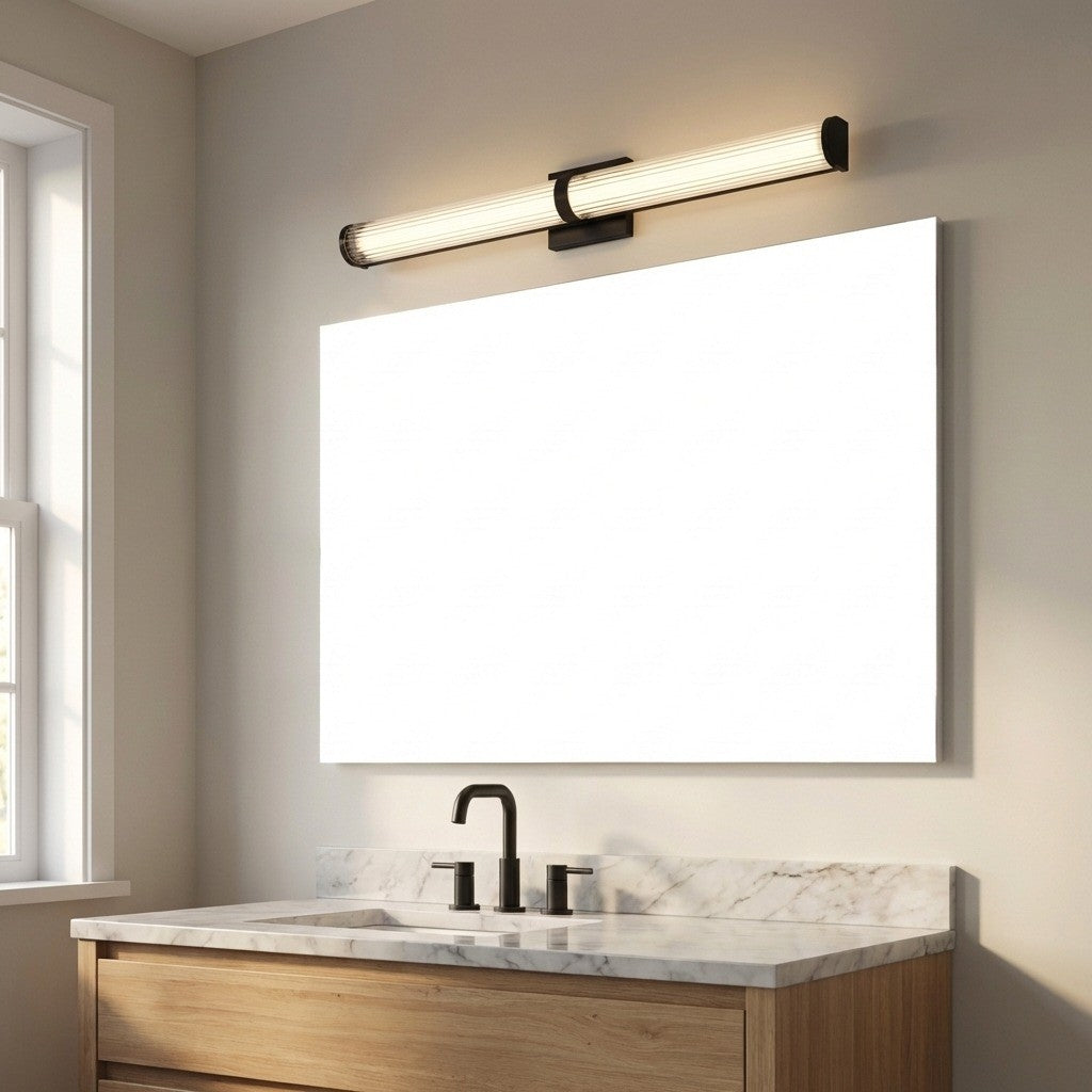 Applique de salle de bain DEL | Midnight Black | Syden