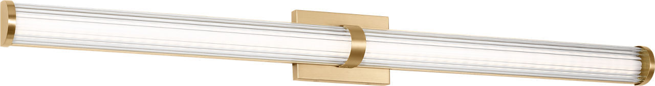 Applique de salle de bain DEL | Satin Brass | Syden