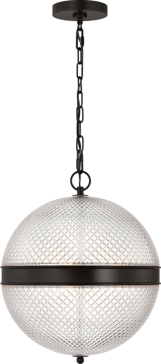 Suspension 3 lumières | Aged Iron | Lucinda