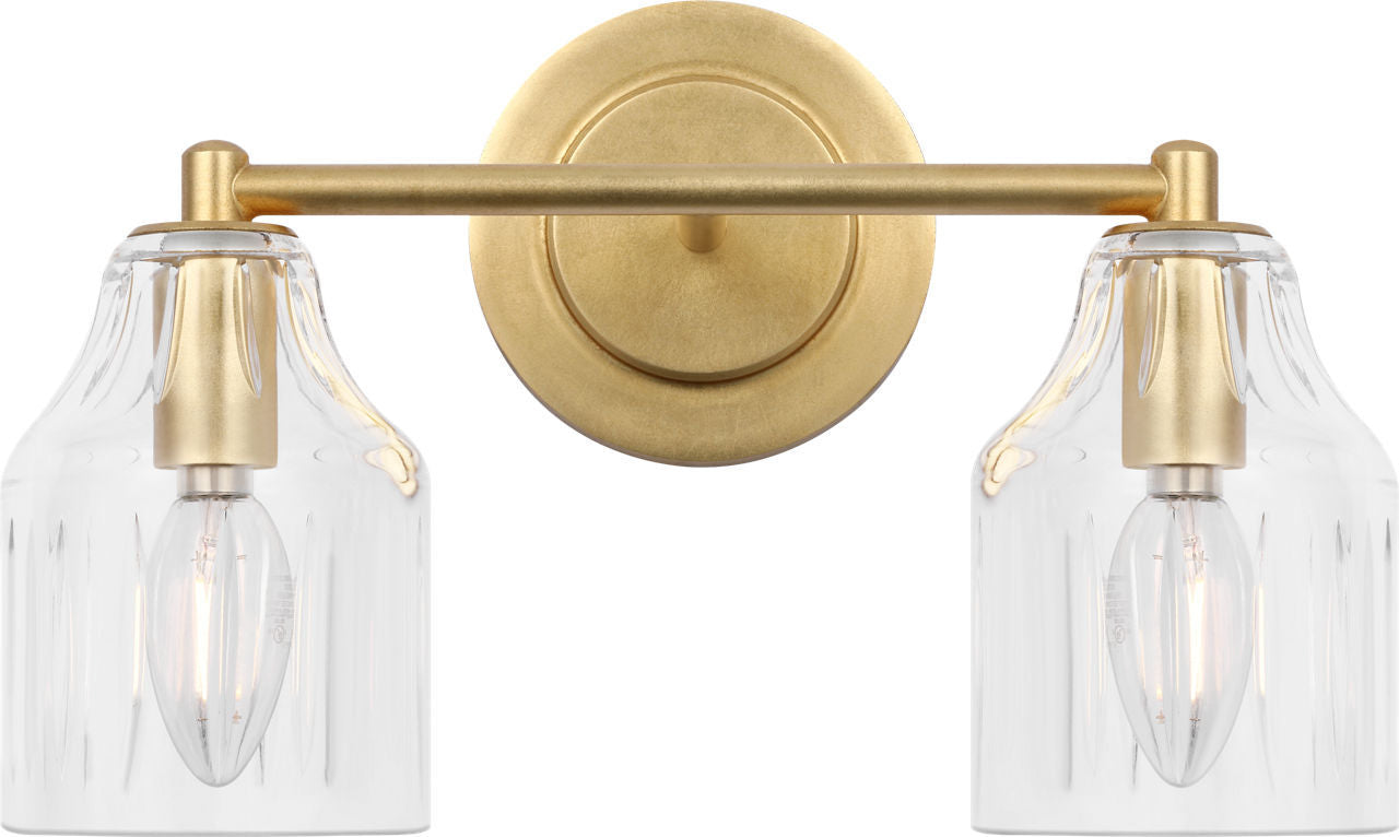 Applique de salle de bain 2 lumières | Gild | Augusta
