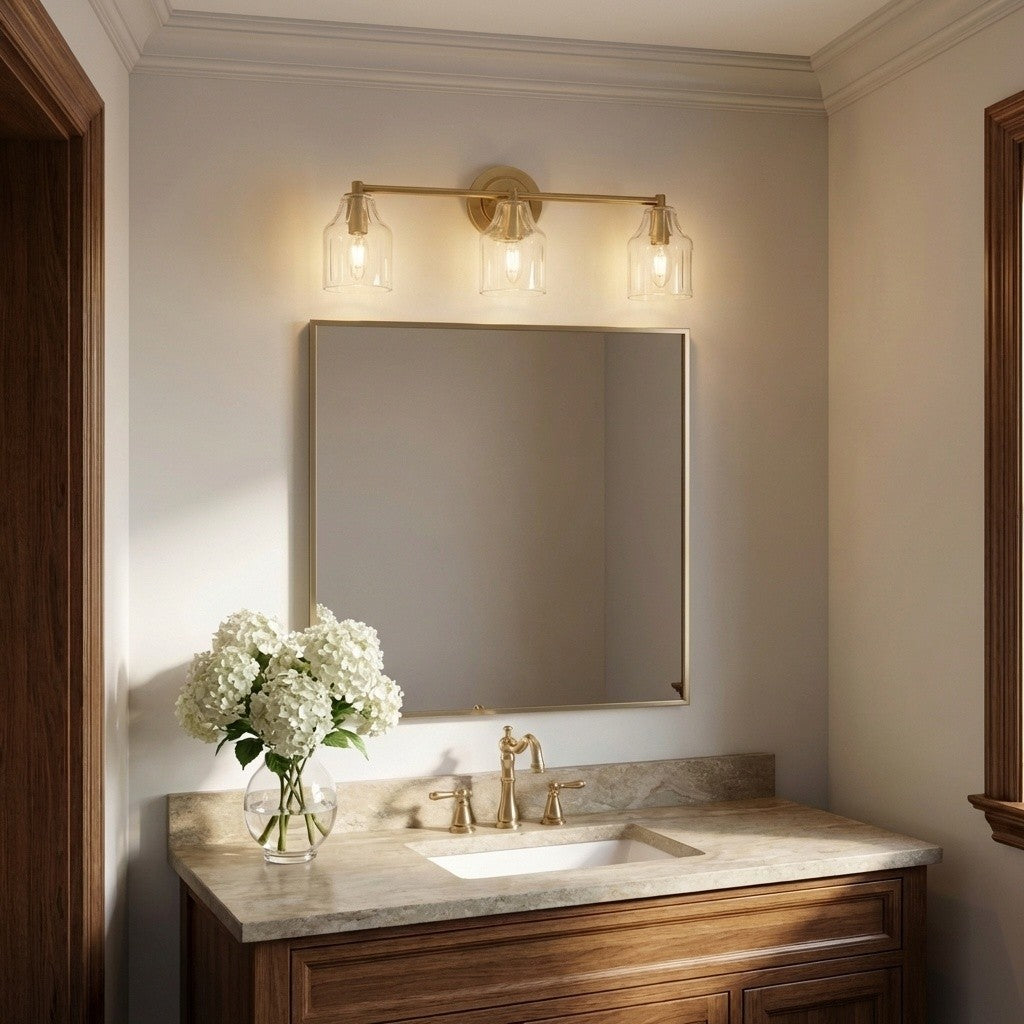 Applique de salle de bain 3 lumières | Gild | Augusta