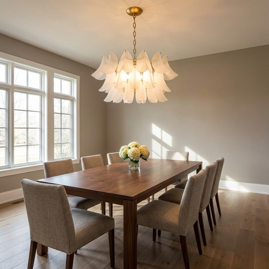 Lustre 5 lumières | Burnished Brass | Chloe