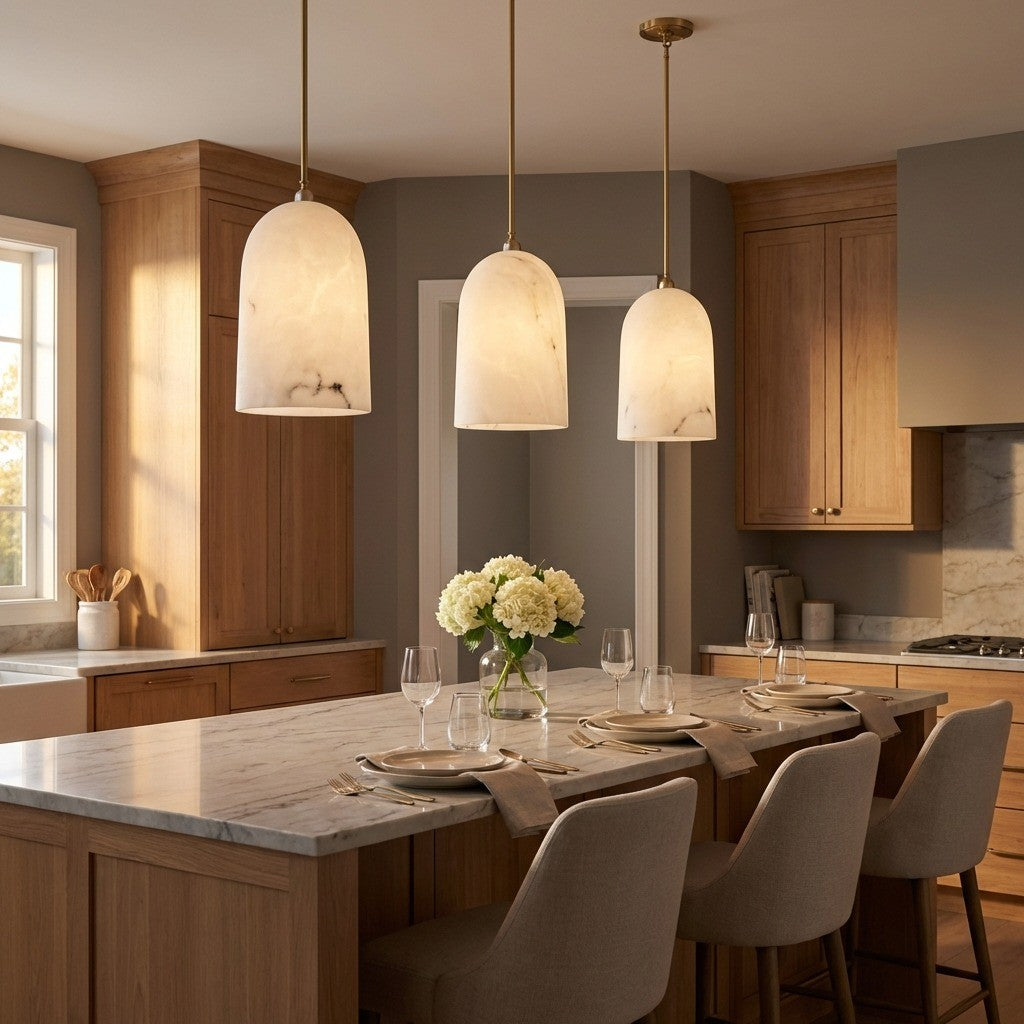 Suspension 1 lumière | Burnished Brass | Savina
