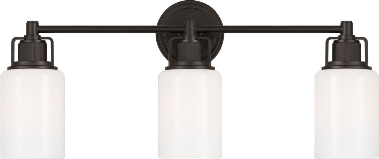 Applique de salle de bain 3 lumières | Aged Iron | Ashford