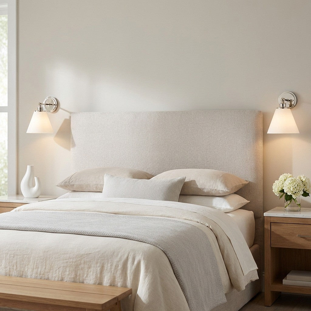 Applique murale 1 lumière | Polished Nickel | Wellfleet