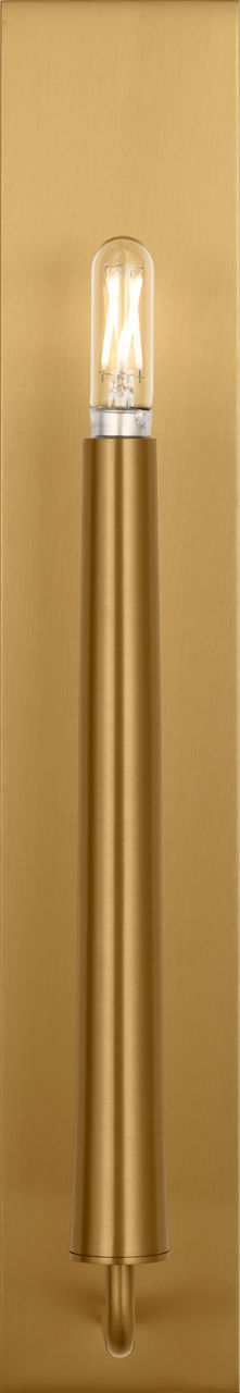 Applique murale 1 lumière | Burnished Brass | Lois