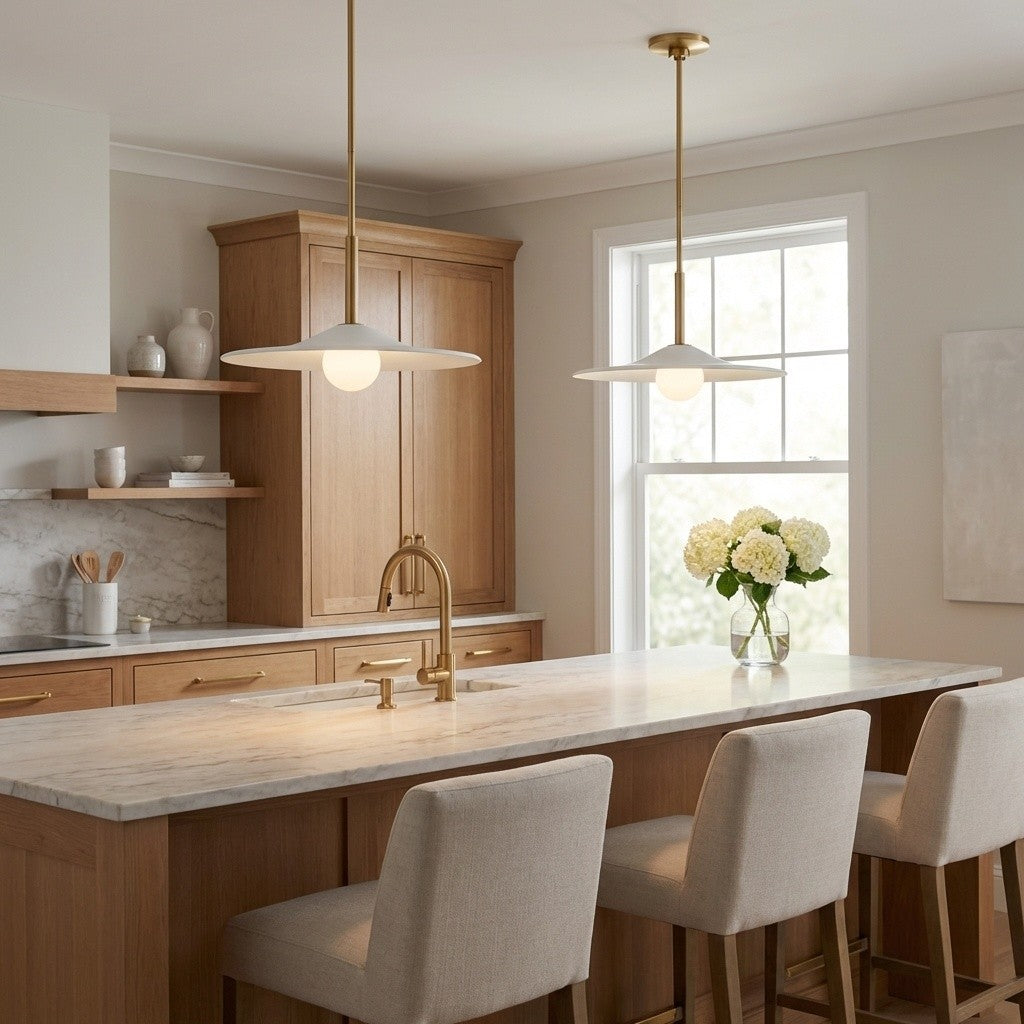 Suspension DEL | Burnished Brass | Endicott