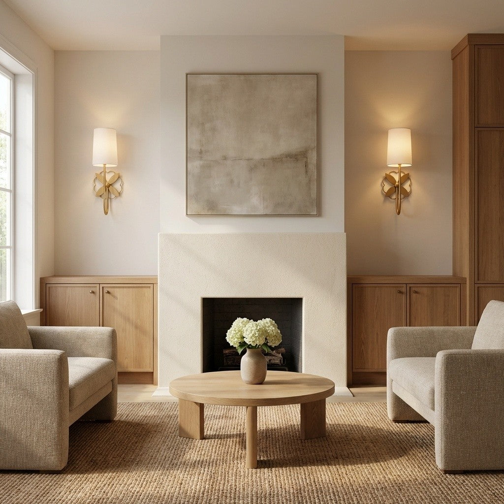 Applique murale 1 lumière | Burnished Brass | Spencer