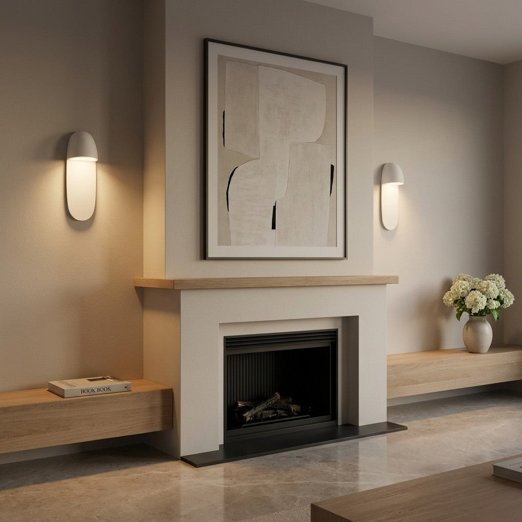 Applique murale DEL | Matte White | Axel