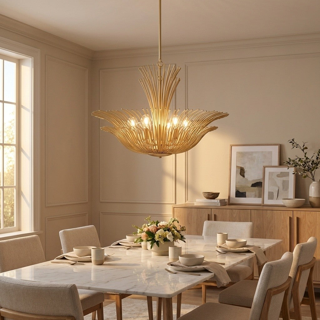 Lustre 6 lumières | Gild | Dorelle