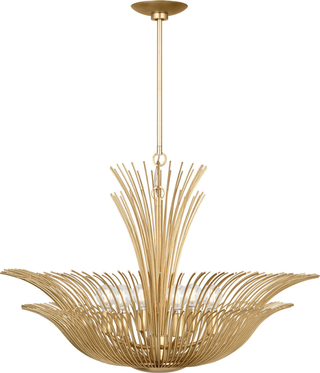 Lustre 6 lumières | Gild | Dorelle
