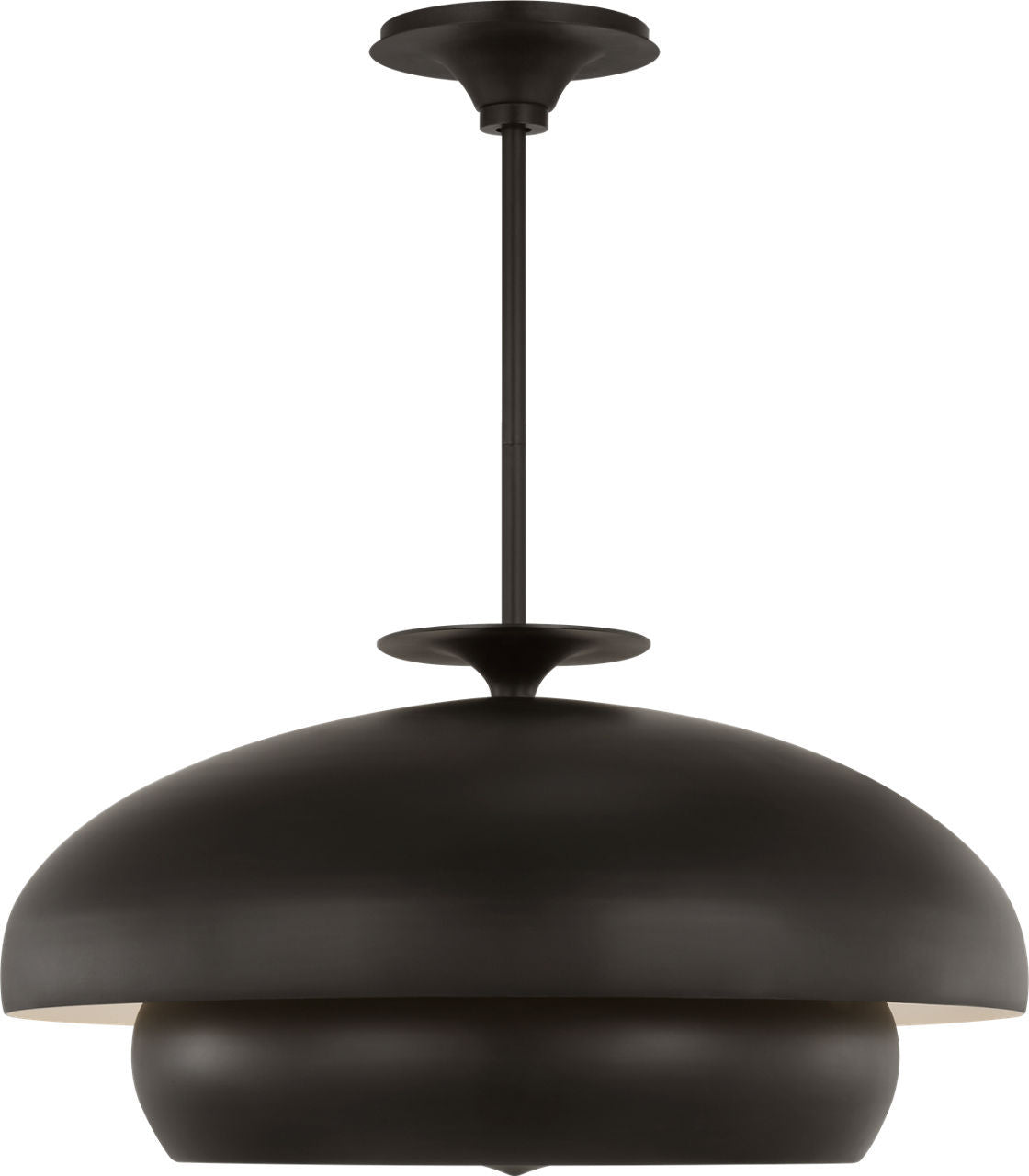 Lustre 8 lumières | Aged Iron | Solene