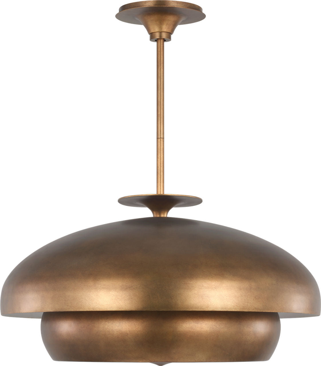 Lustre 8 lumières | Vintage Gild | Solene