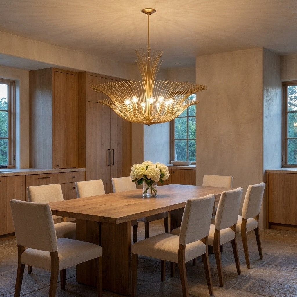 Lustre 8 lumières | Gild | Dorelle