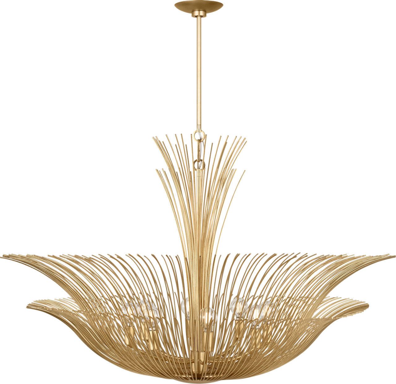 Lustre 8 lumières | Gild | Dorelle