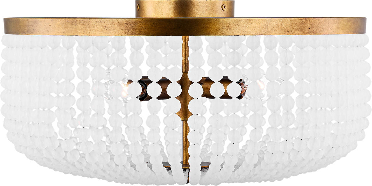 Plafonnier 4 lumières | Vintage Gild | Bellecour