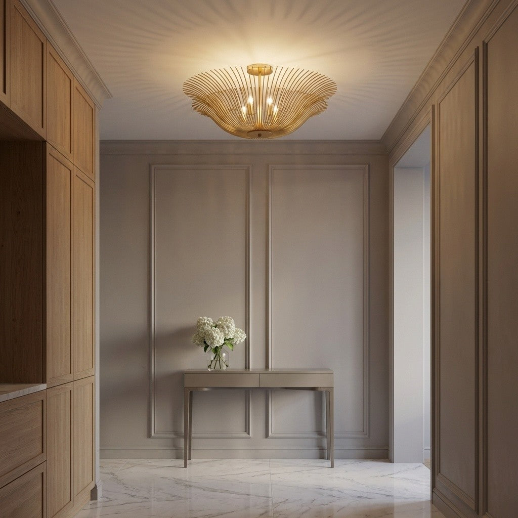 Plafonnier 4 lumières | Gild | Dorelle