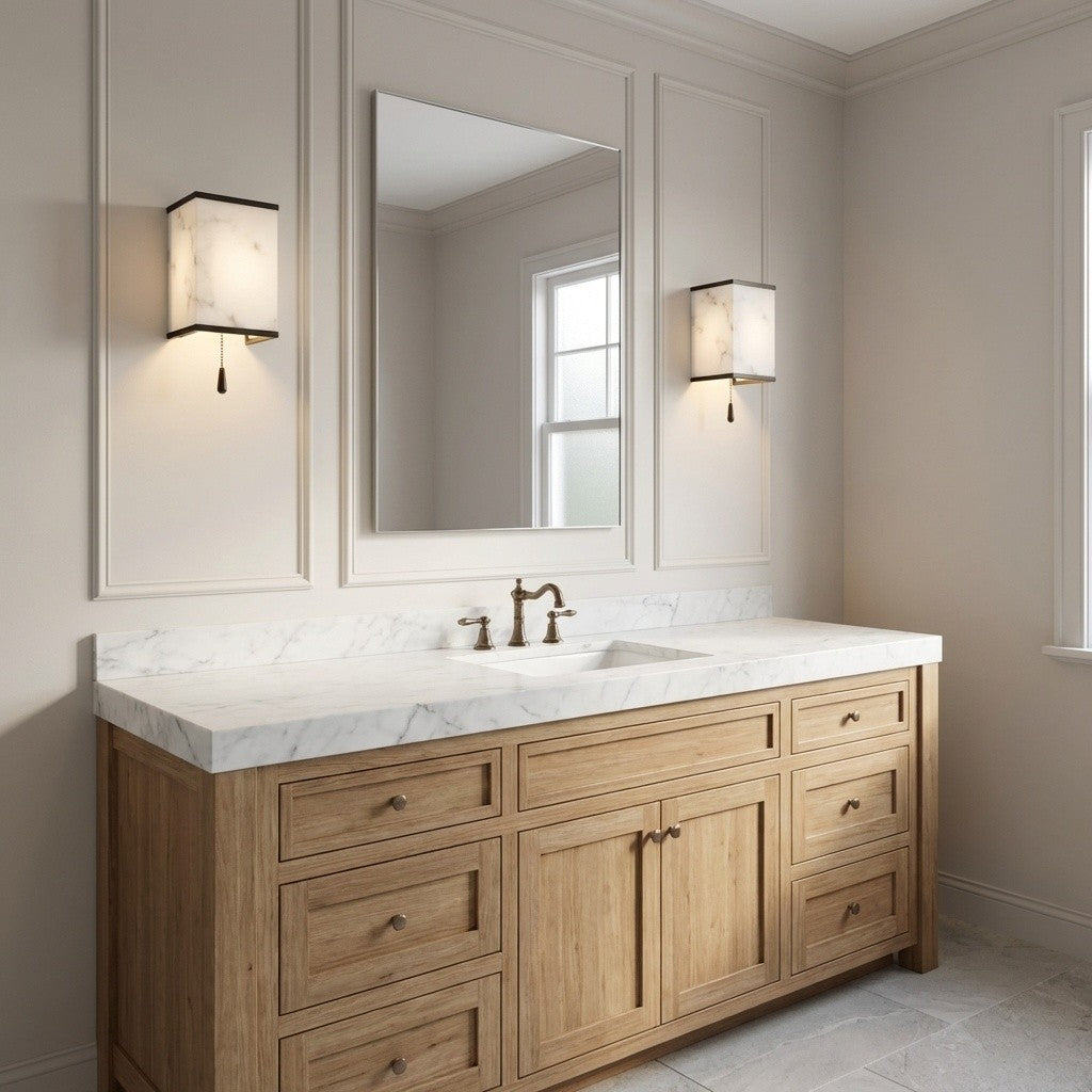 Applique de salle de bain DEL | Aged Iron | Cleor