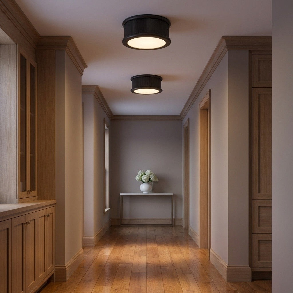 Plafonnier 3 lumières | Aged Iron | Ritz