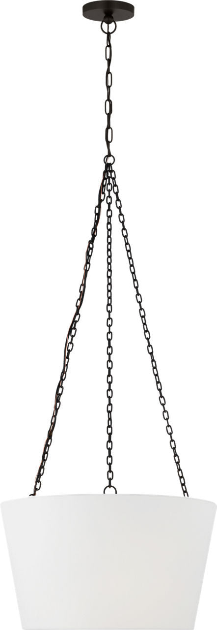Hanging Shade 3 lumières | Aged Iron | Herve