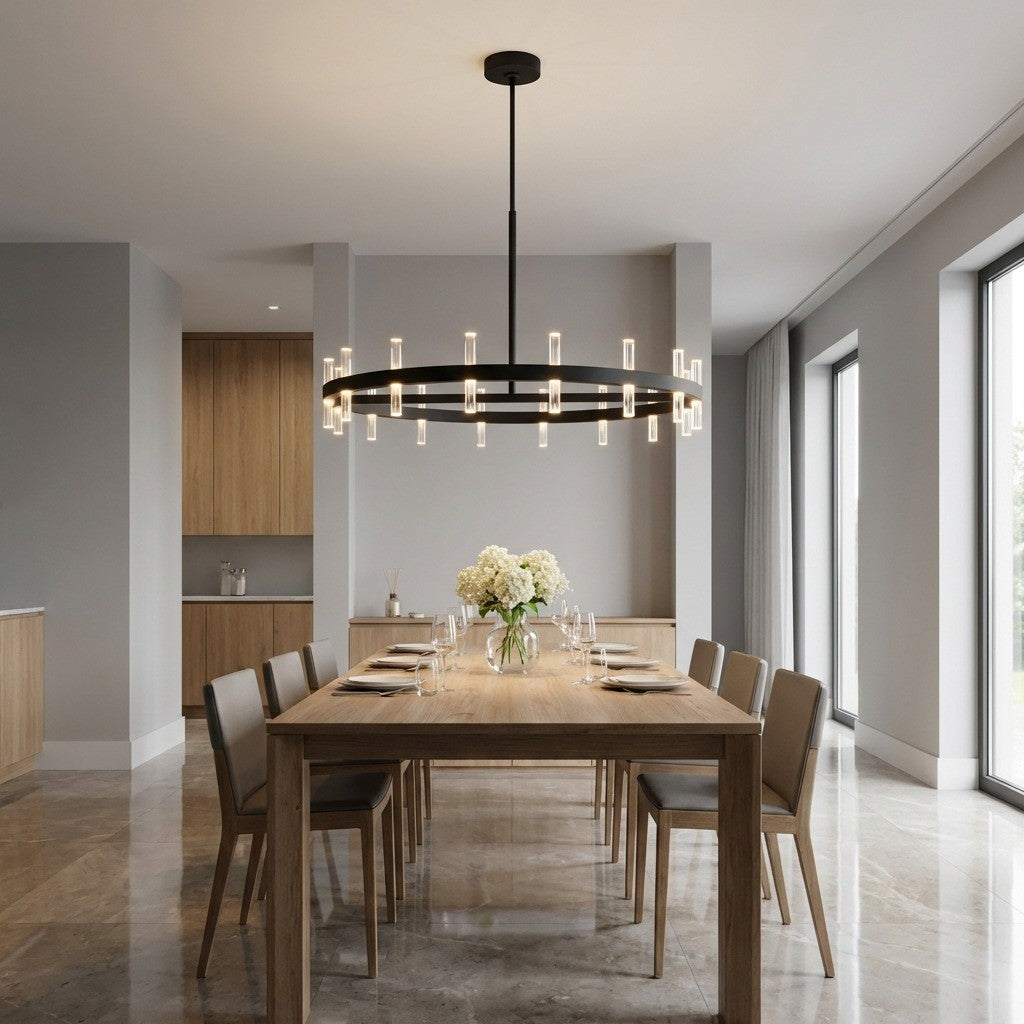Lustre DEL | Midnight Black | Silas