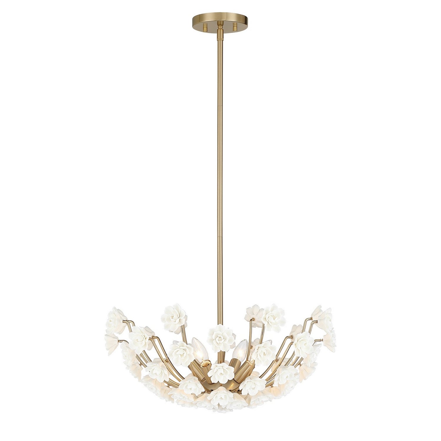 Lustre 4 lumières | Flores
