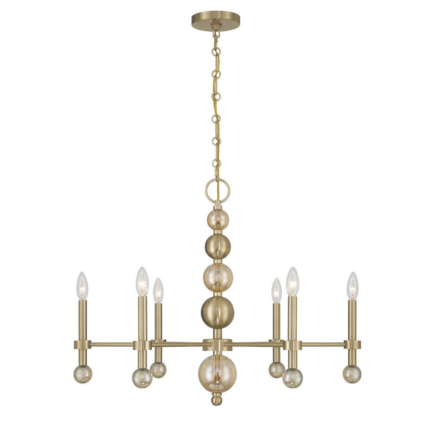 Lustre 6 lumières | Crescent
