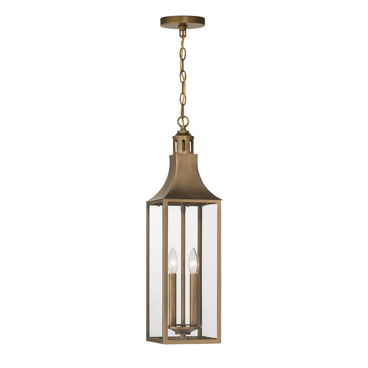 Lanterne suspendue extérieure 2 lumières | Lancaster