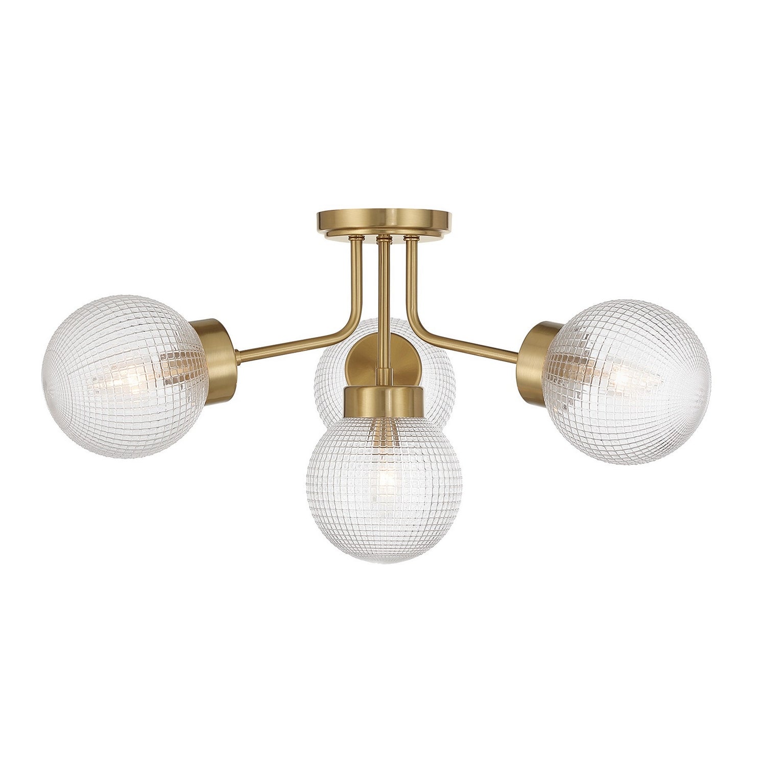 Semi-plafonnier 4 lumières | Coral