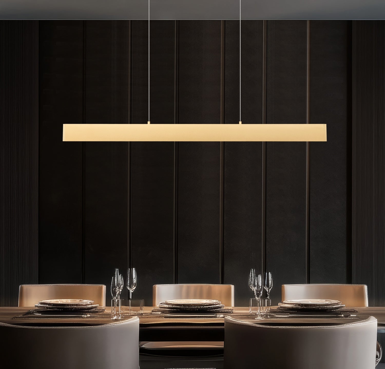 Lustre linéaire DEL | Hudson