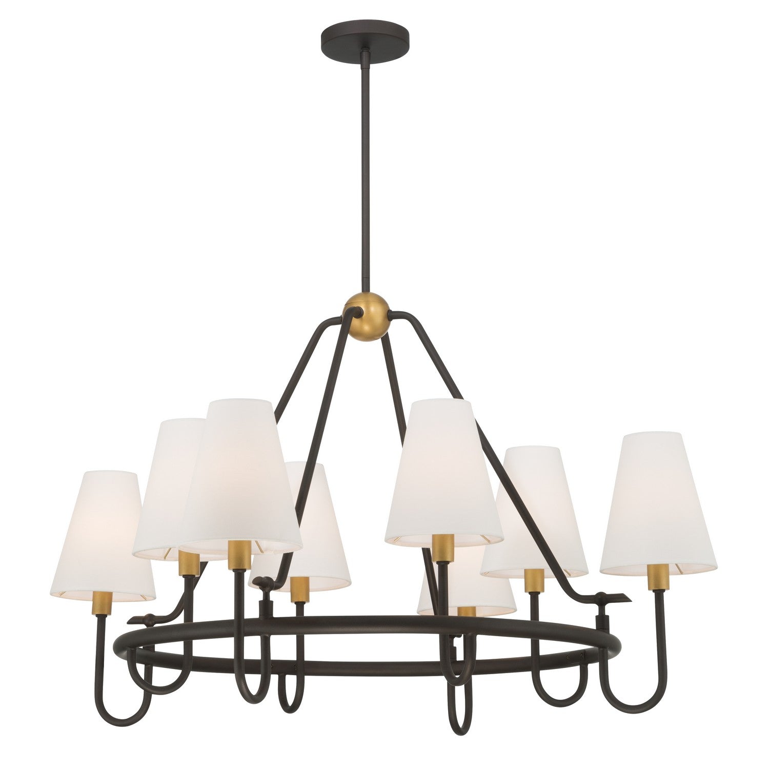 Suspension 8 lumières | Bellforge