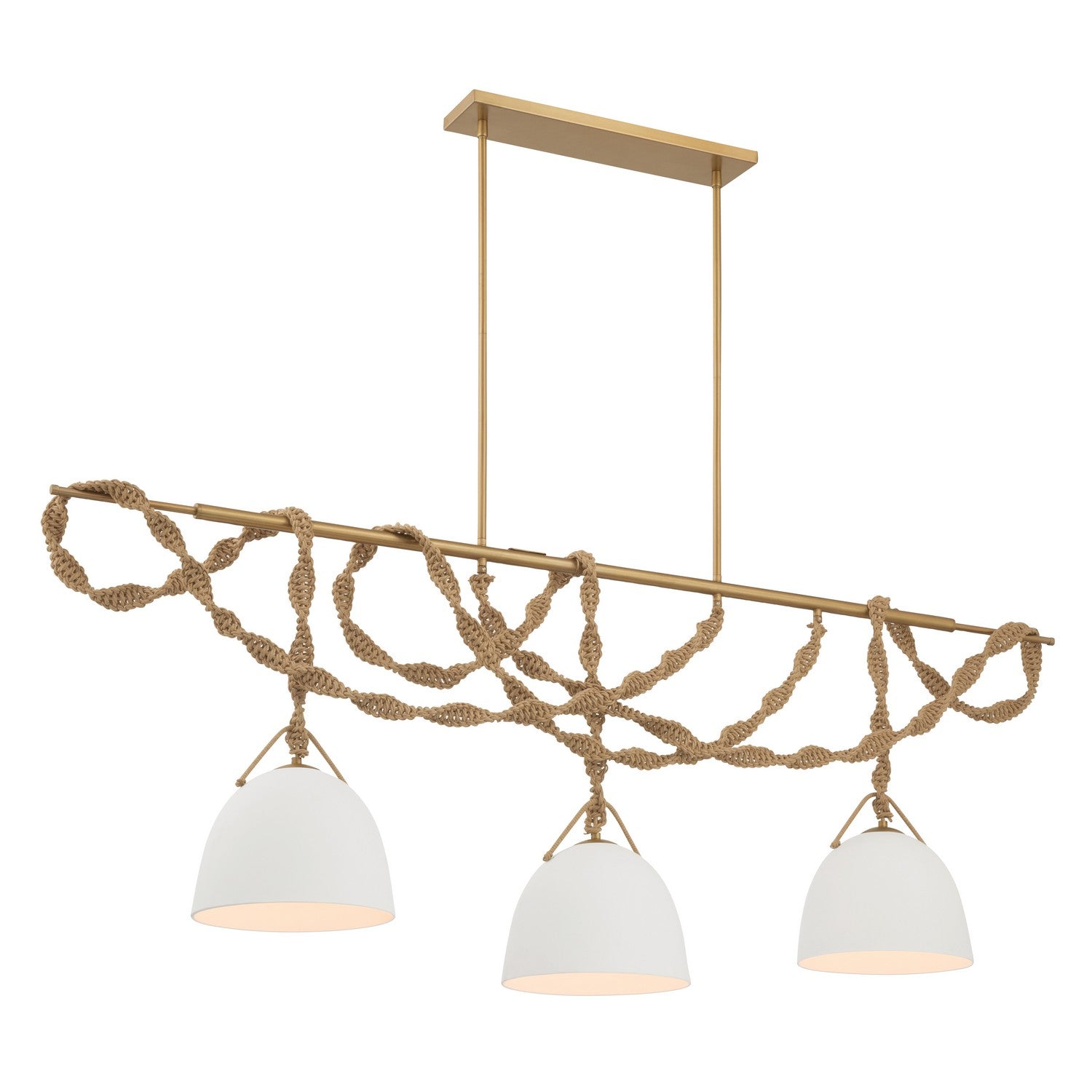 Lustre linéaire 3 lumières | Cordón