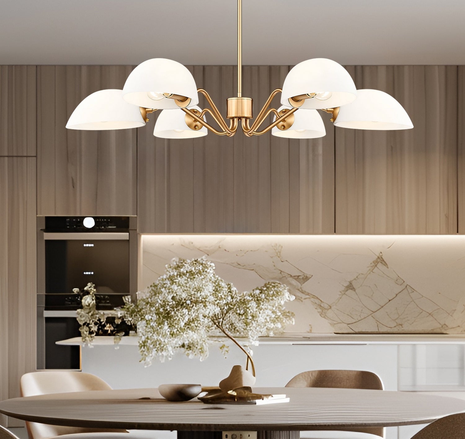Lustre 6 lumières | Breton