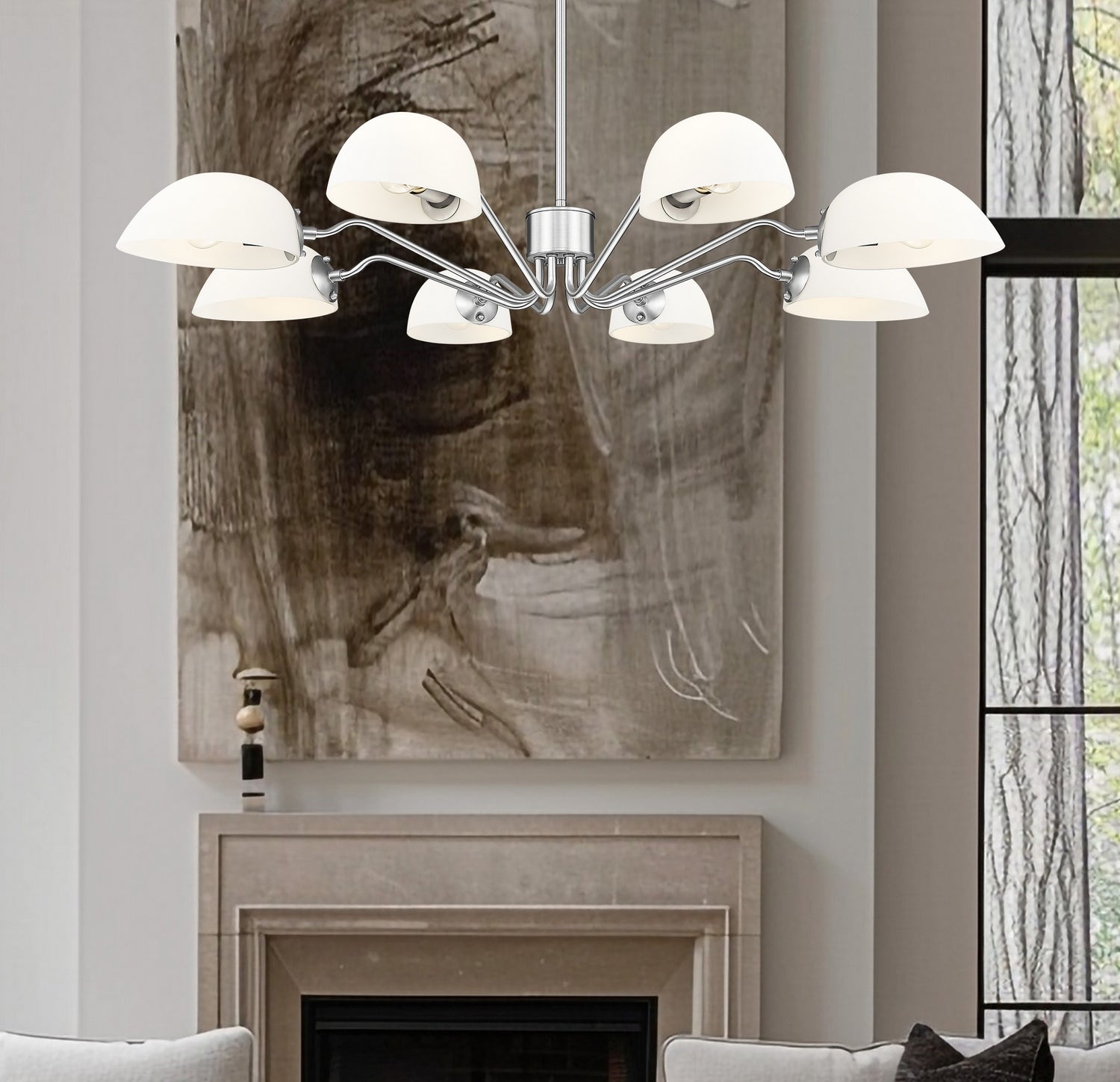 Lustre 8 lumières | Breton
