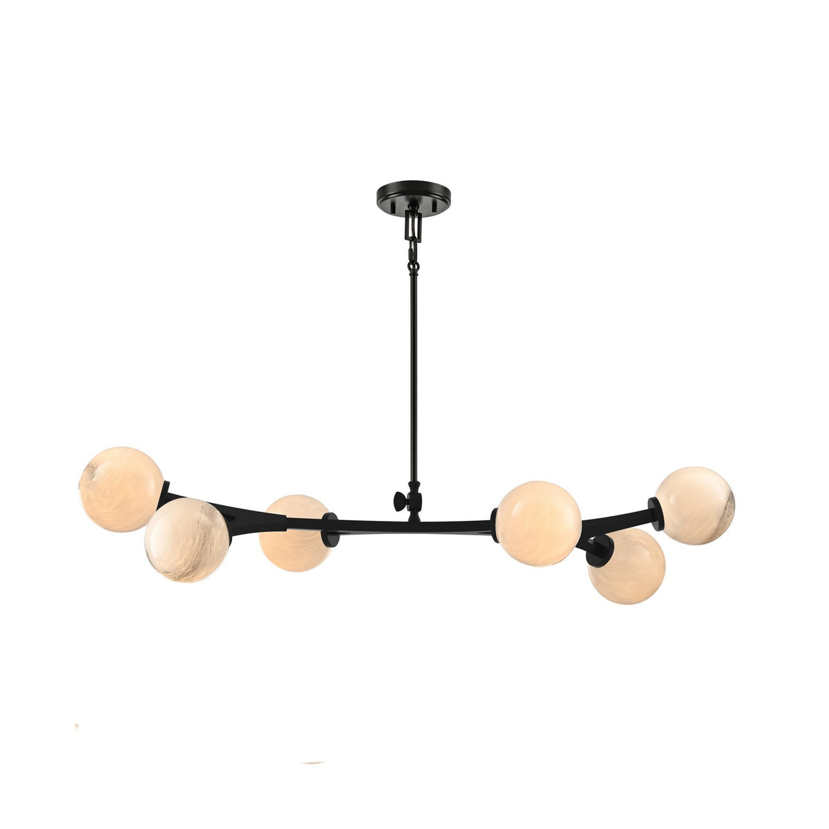 Suspension linéaire 6 lumières | Mace