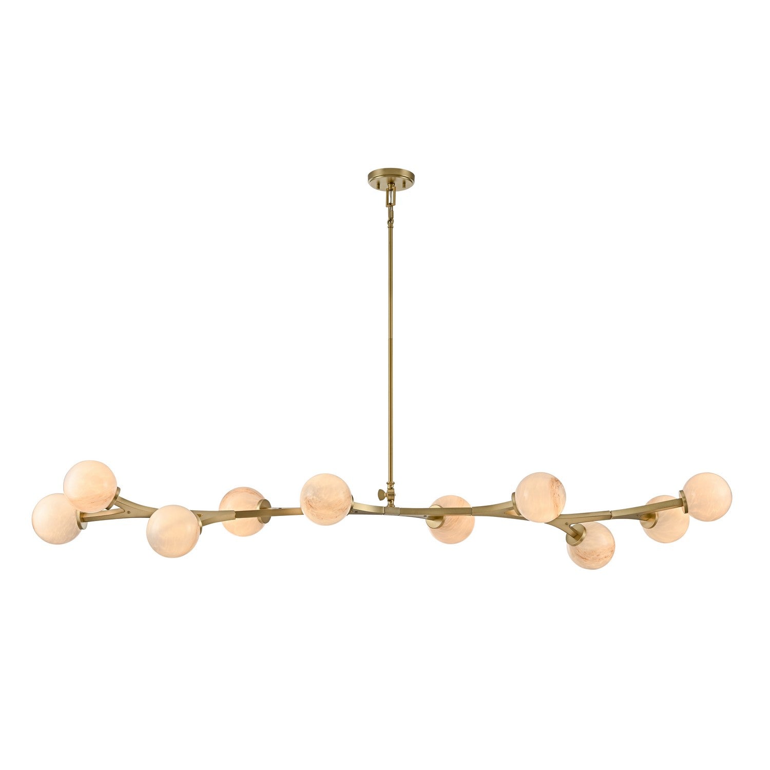 Suspension linéaire 10 lumières | Mace