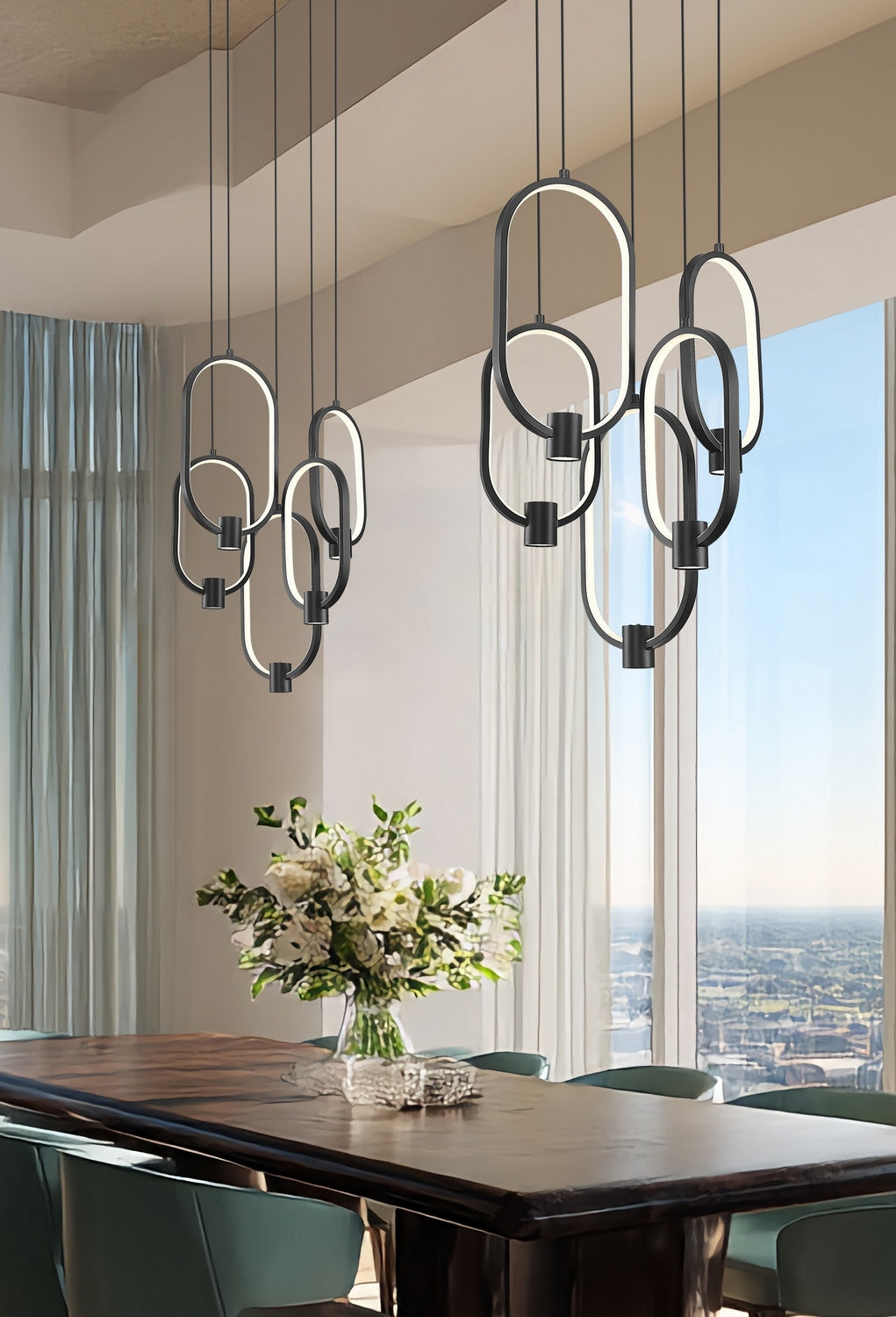 Lustre DEL | Saros