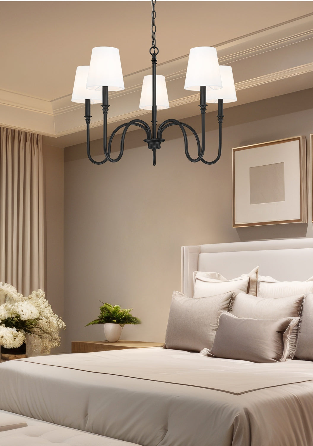 Lustre 5 lumières | Jisele
