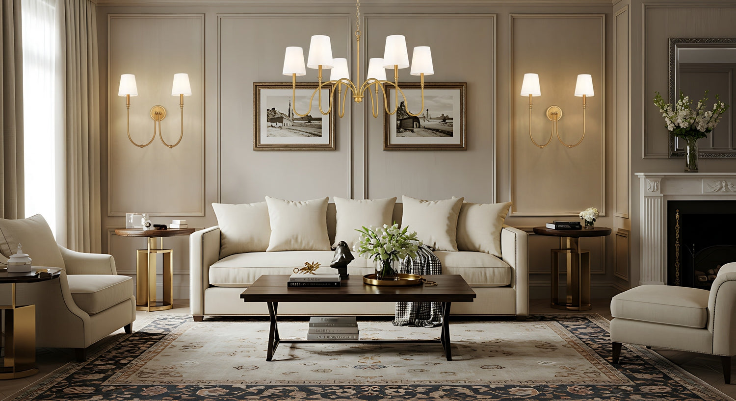 Lustre 6 lumières | Jisele