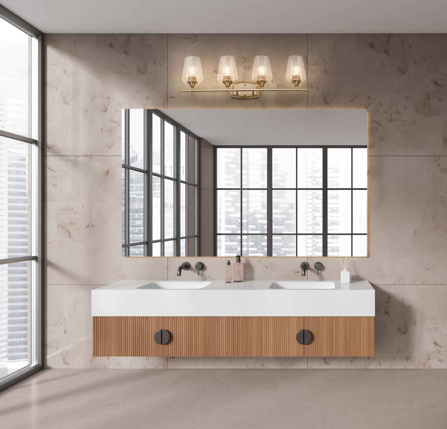 Applique de vanité 4 lumières | Joliet