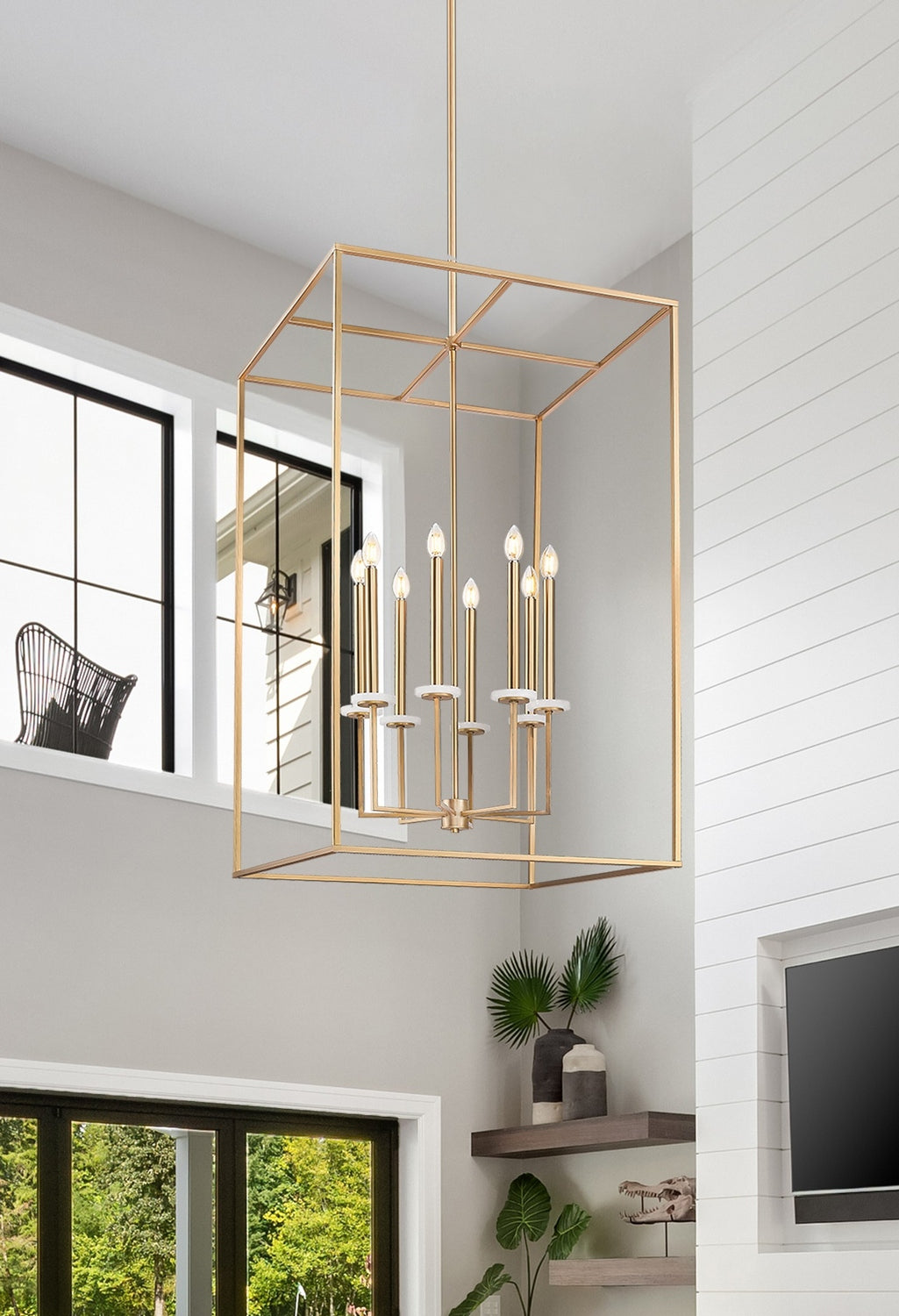 Lustre 8 lumières | Gaultier