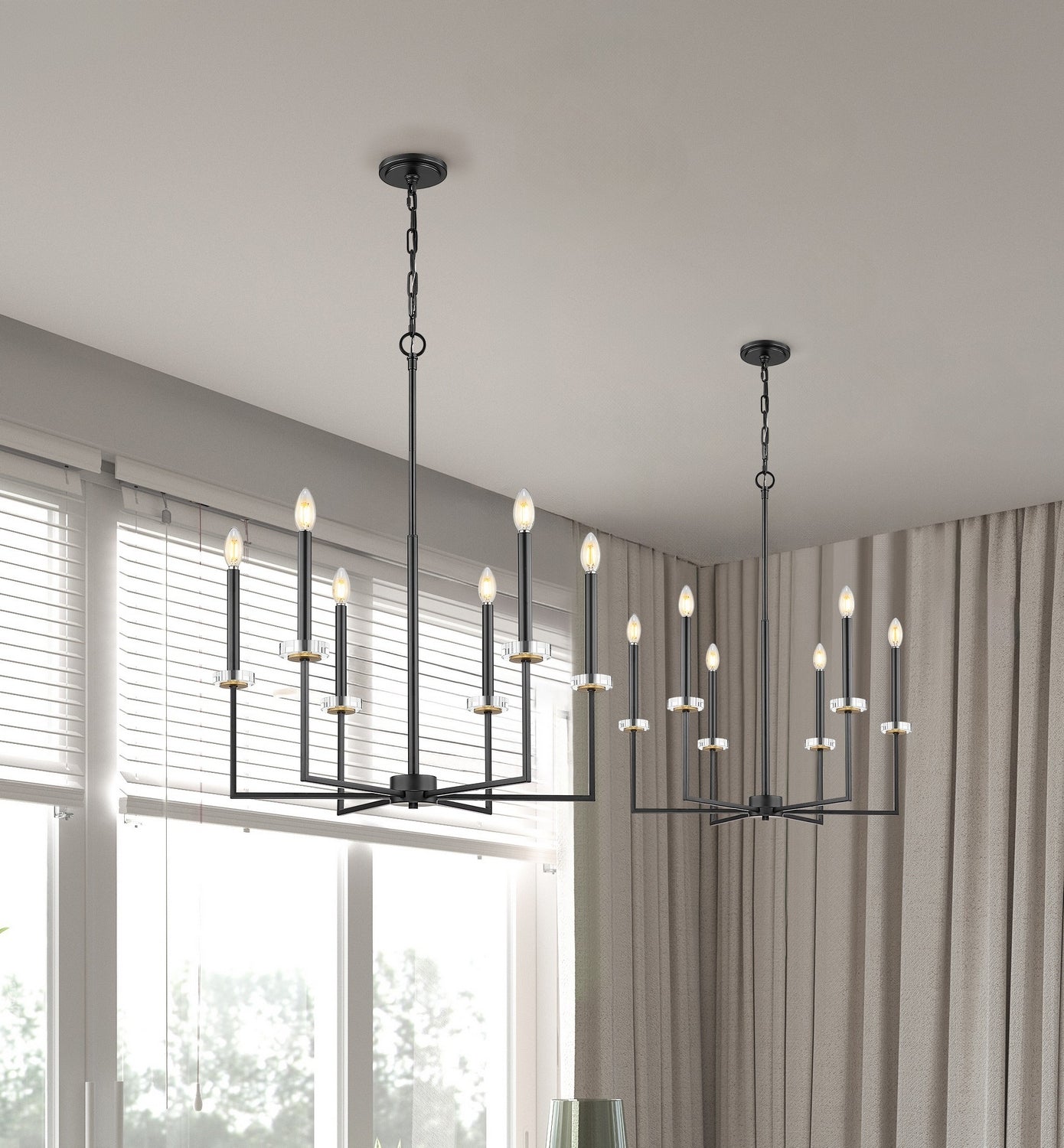 Lustre 6 lumières | Gaultier