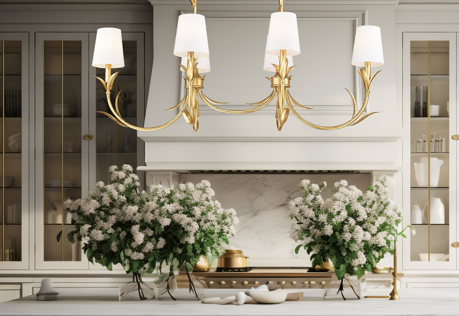 Lustre linéaire 6 lumières | Aslin