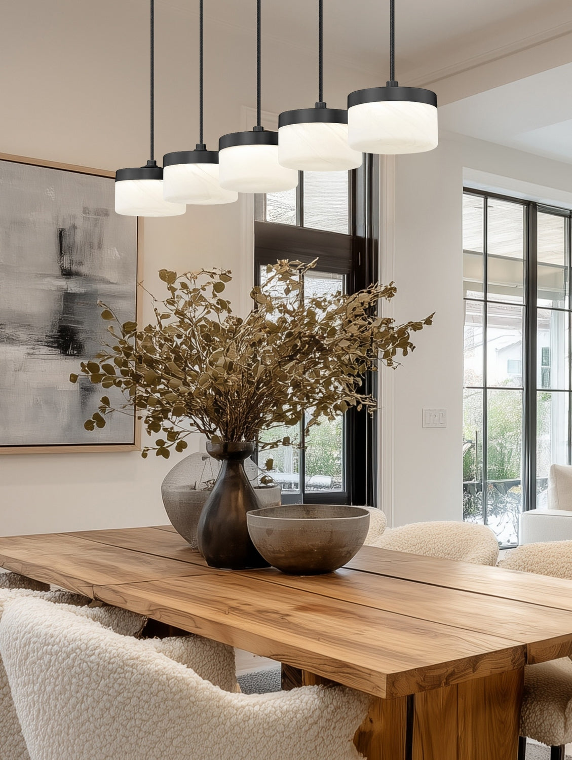 Lustre linéaire DEL | Renaud