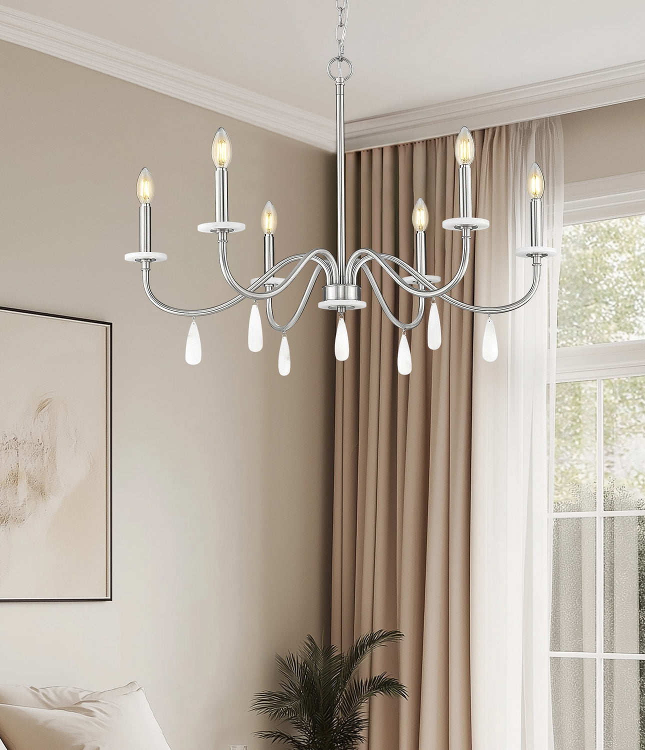 Lustre 6 lumières | Toussant