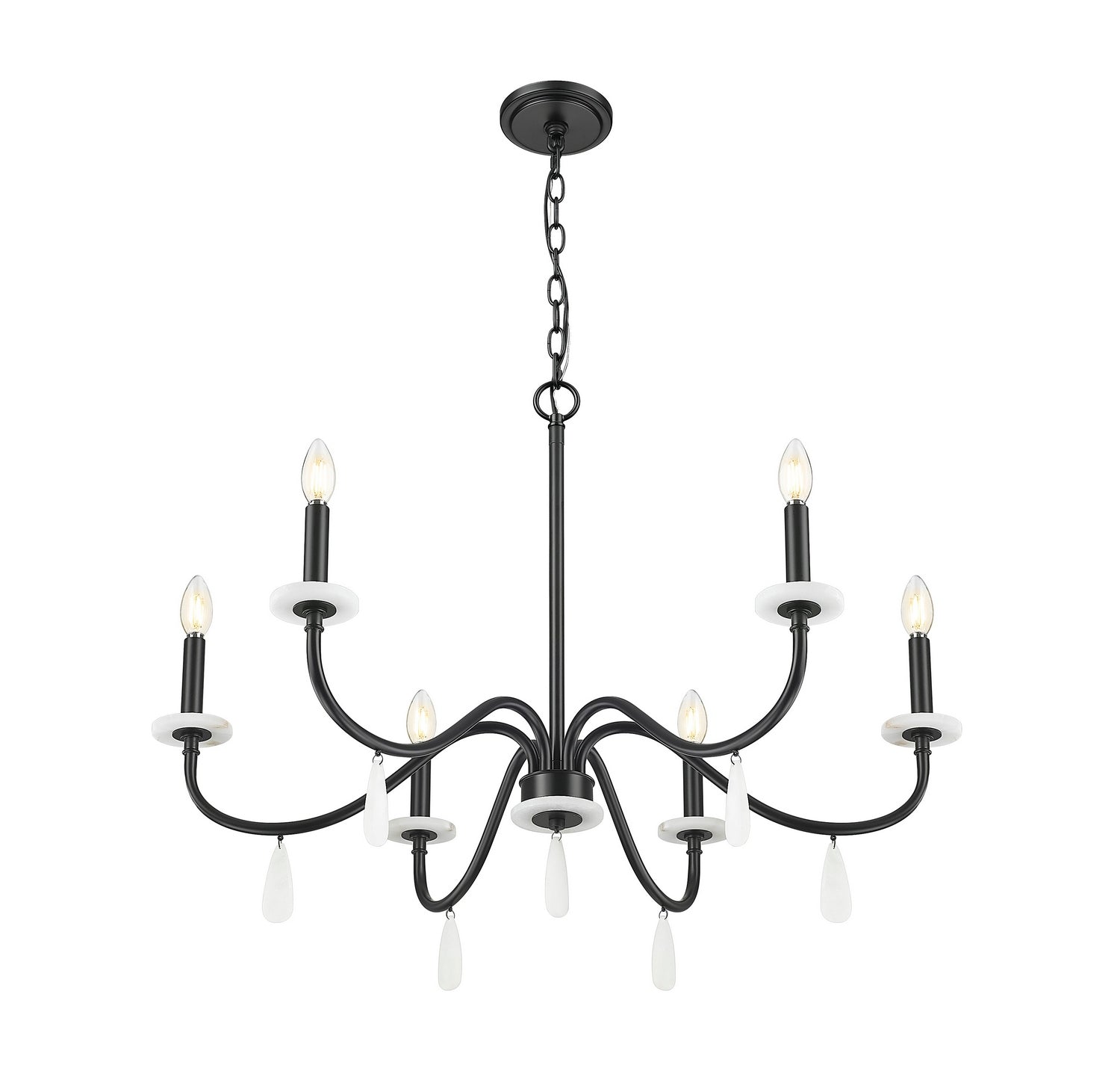 Lustre 6 lumières | Toussant