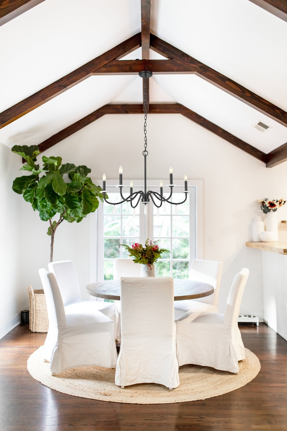 Lustre 6 lumières | Toussant