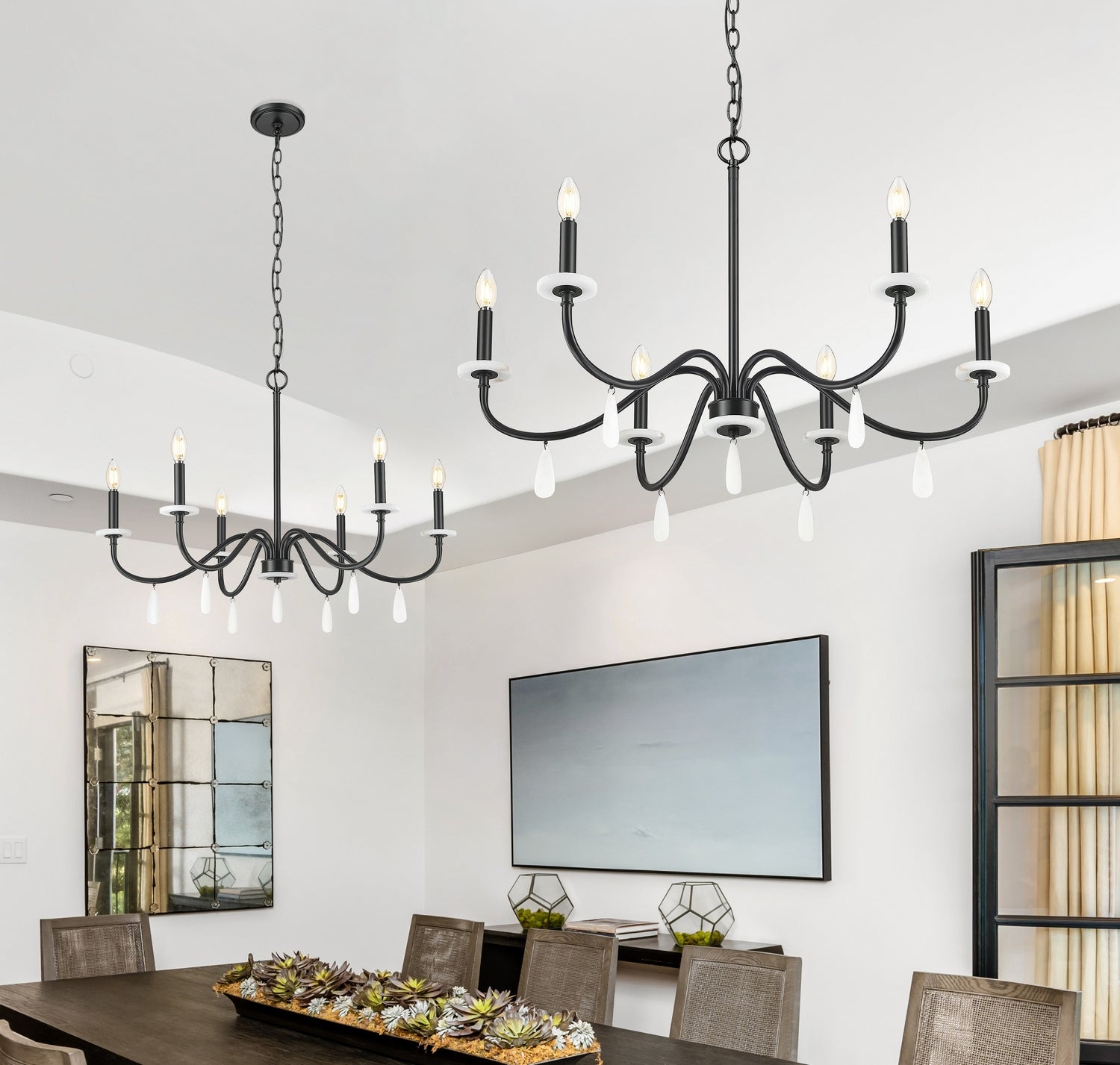 Lustre 6 lumières | Toussant