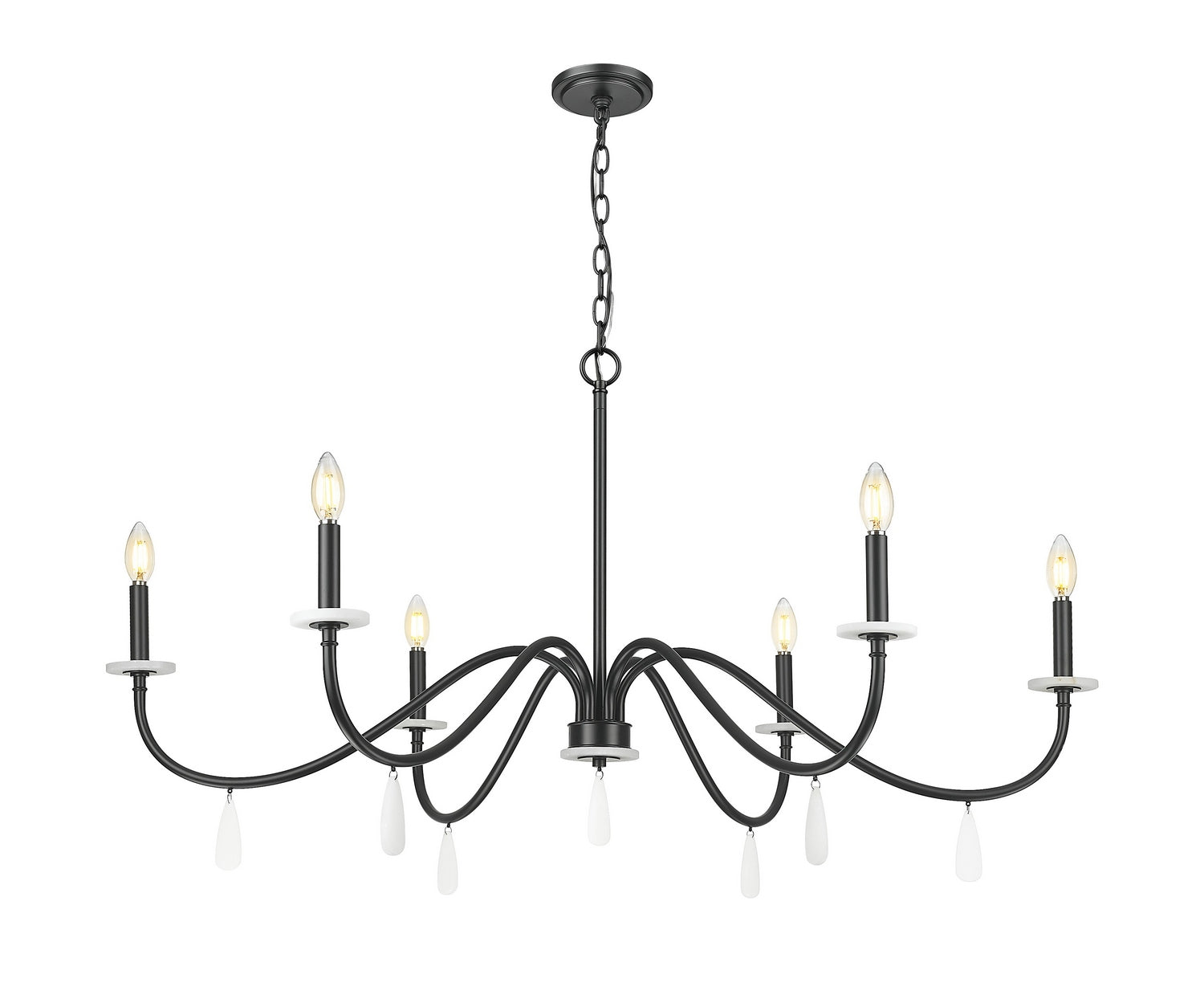 Lustre 6 lumières | Toussant